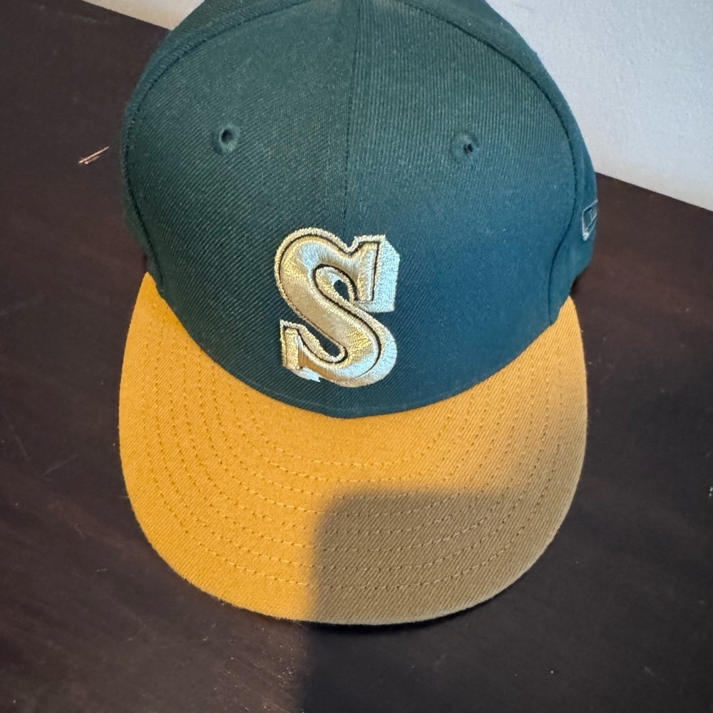 Men's New Era 59fifty Seattle Mariners Cooperstown Collection Hat